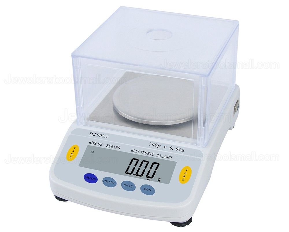 Jewelry Gold Silver Gemstone Lab Analytical Balance Weight Scale USB Digital Electronic Balance