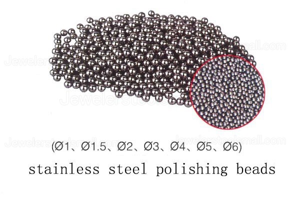 400g Stainless Steel Round Polishing Ball Burnishing Ball Jewelry Tumbling Media