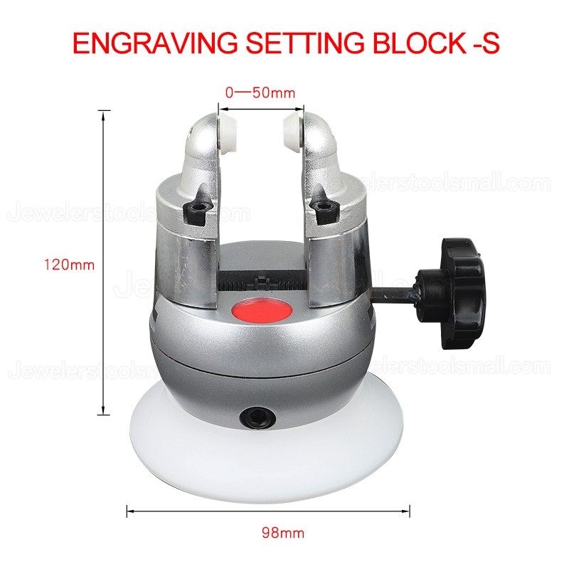 Jewelry Mini Engraving Ball Vise Tool Block Ring Setting Tools Diamond Stone Setting With Full Attachment
