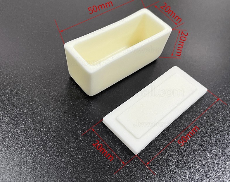 Ceramic Crucible Boat Sample Holder Tube Furnace Corundum Crucible Lab Porcelain Combustion Boat