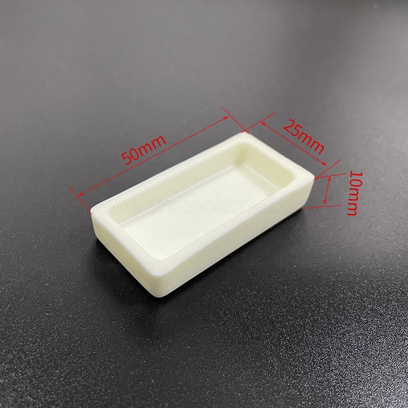 Ceramic Crucible Boat Sample Holder Tube Furnace Corundum Crucible Lab Porcelain Combustion Boat