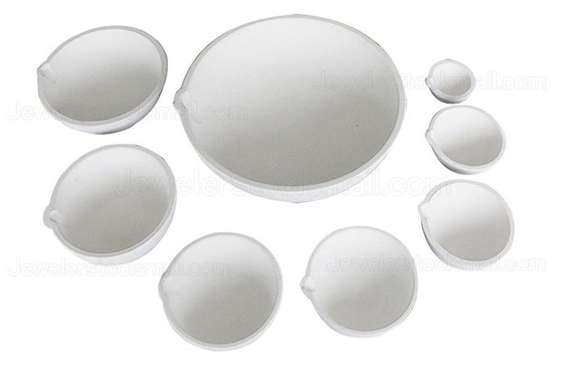 500g Ceramic Quartz Crucible for Melting Gold Silver and Alloys