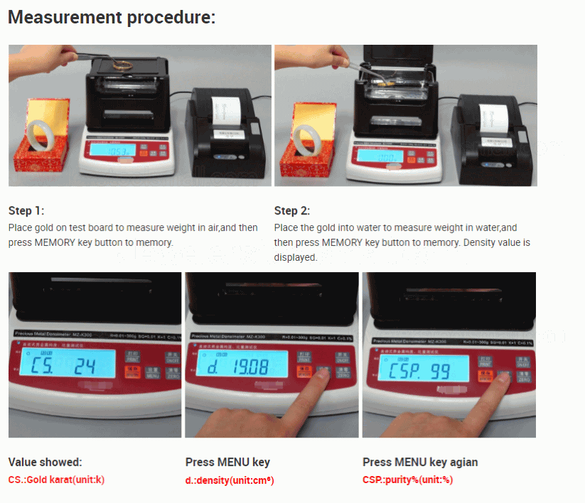 Electronic Precious Metal Tester Machine 0.01-600g Gold Purity Tester Price Analyzer