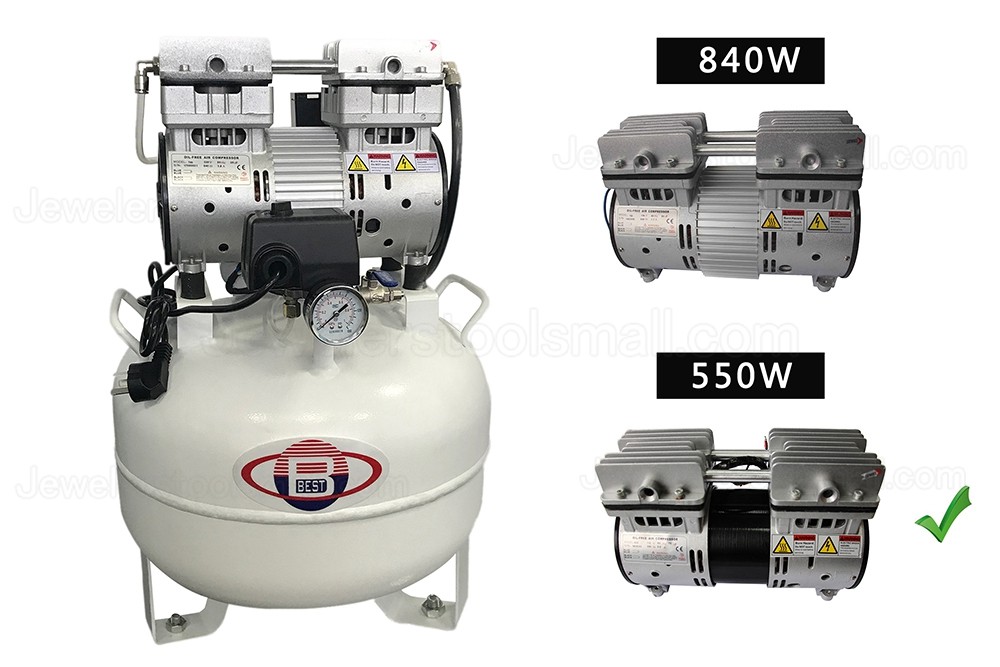 BEST BD101 Noiseless Oiless Air Compressor One-Drive-One for Jewelry Making Lab Automation Fields BEST BD101 Noiseless Oiless Air Compressor One-Drive-One for Jewelry Making Lab Automation Fields