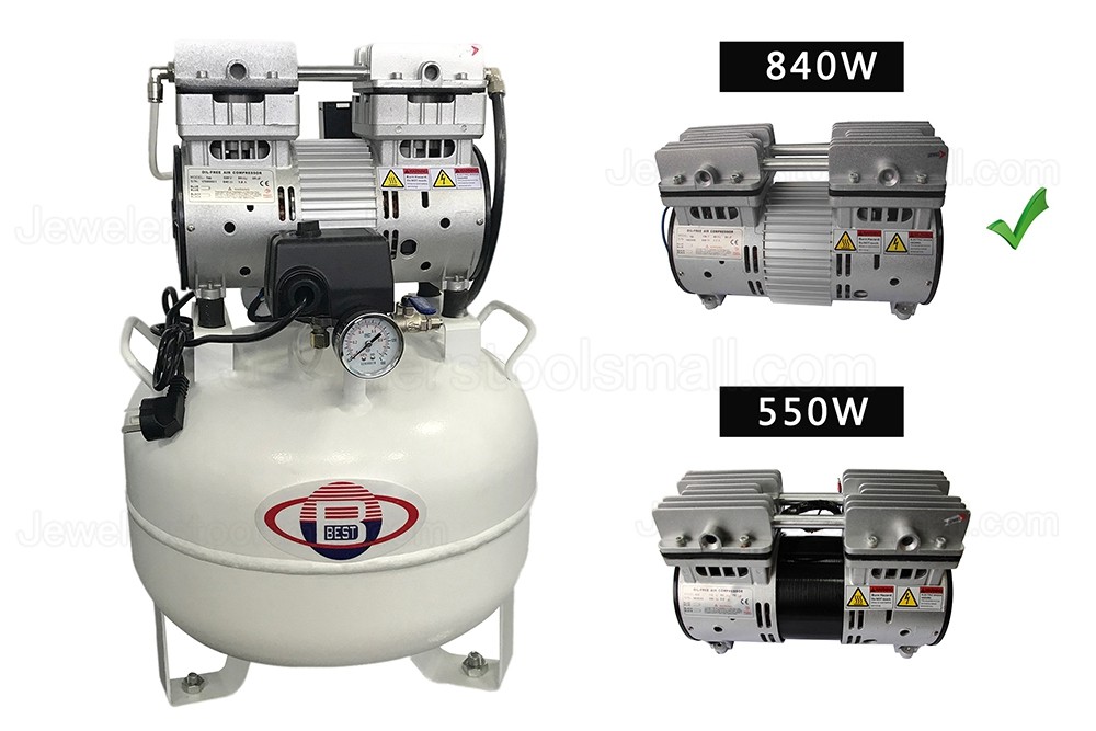 Best BD201 Portable Air Compressor Noiseless Oiless 1HP One-Drive-Two for Jewelry Making Lab Automation Fields Best BD201 Portable Air Compressor Noiseless Oiless 1HP One-Drive-Two for Jewelry Making Lab Automation Fields
