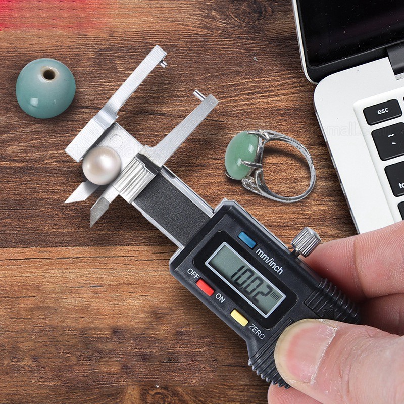 Electronic Digital Jewelry Micrometer Caliper With Measuring Range 0-25mm Digital Caliper