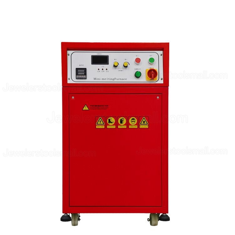 1-3KG Industrial Furnace For Melting Gold Silver Copper Brass Melting Furnace With Temp 1200 Degree