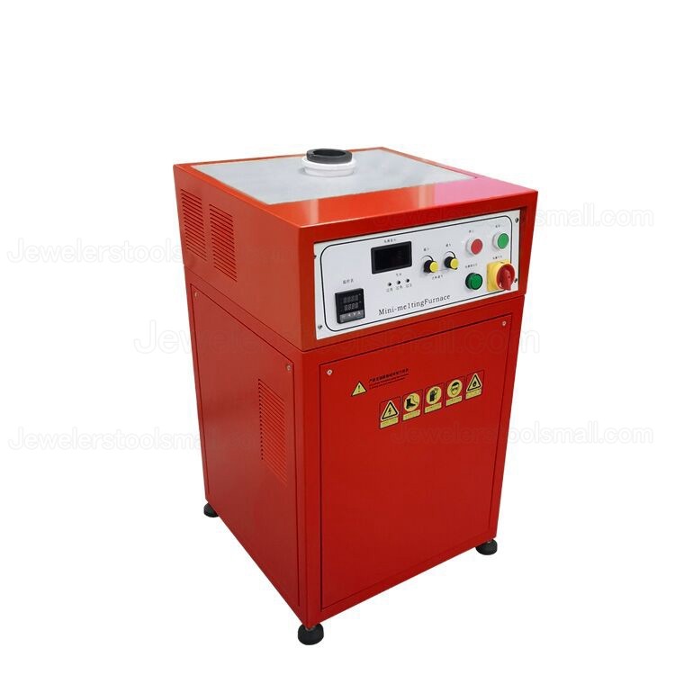 1-3KG Industrial Furnace For Melting Gold Silver Copper Brass Melting Furnace With Temp 1200 Degree