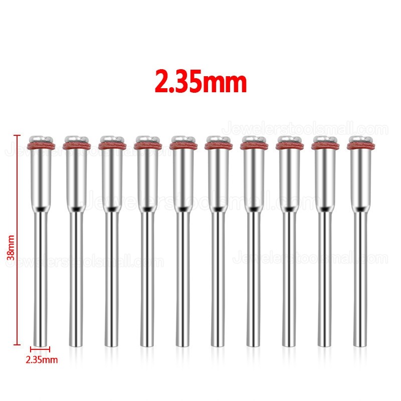 10Pcs Shank Polishing Wheel Mandrels Cutting Cut-off Wheel Holder Mandrel Rotary Dremel Shaft Burs