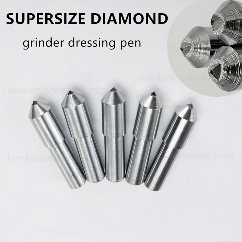 1Pcs Triangle Diamond Dresser for Grinding Wheel Grinder Stone Tool Dressing Pen Tapered Tip Repair Parts
