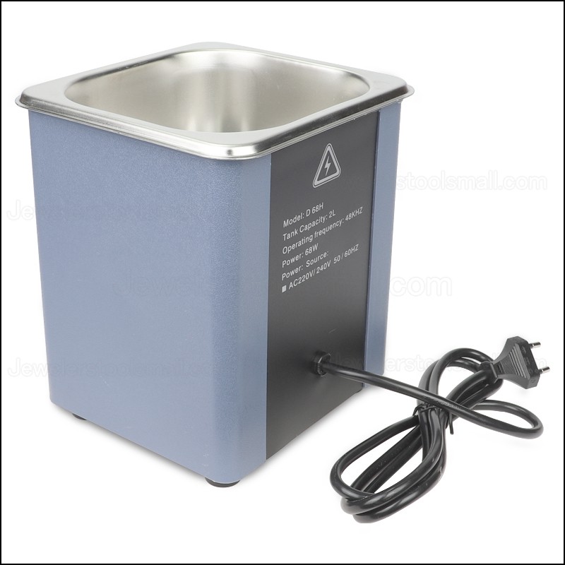 2L Digital Ultrasonic Cleaner Machine with Timer and Heating Fuction for Glasses Jewelry