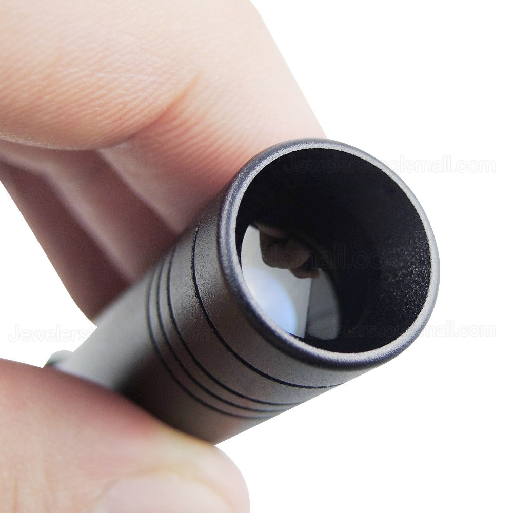 Handheld Calcite Dichroscope for Gemstone Testing with Metal Body