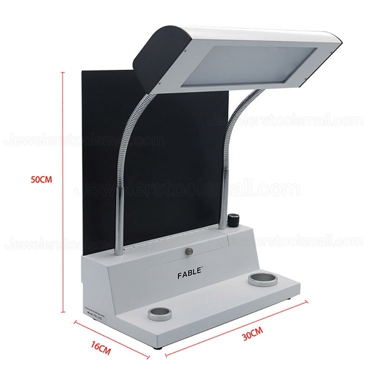 Tabletop Diamond Color Grading and Sorting Desk Lamp Intensity of Illumination Day Light Lamp