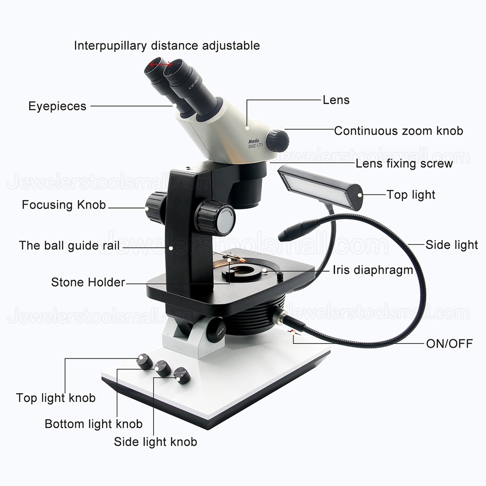 Multi-function Gem Microscope Stereoscopic Binocular Microscope