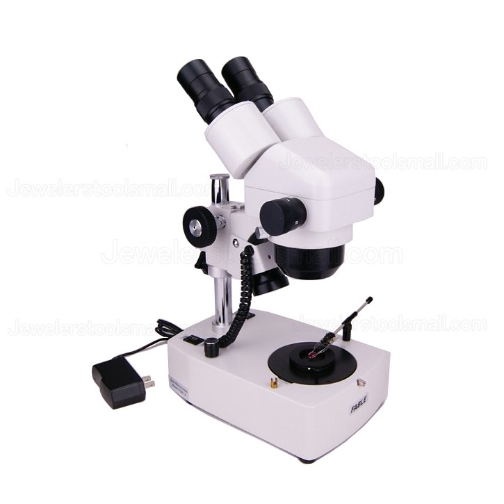 Professional 10-40X Gemological Microscope Jewelry Microscope Cameras for Gems & Diamonds