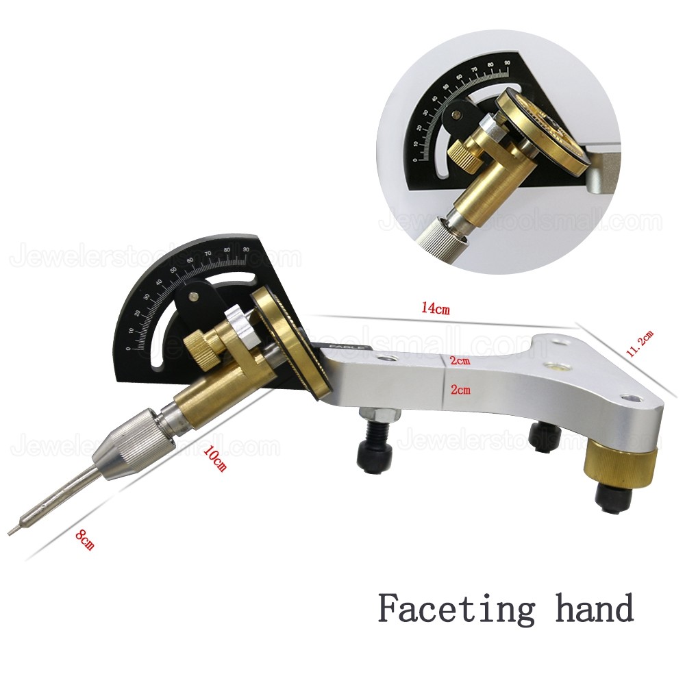 Fable Gem Faceting Machine Jade Grinding Polishing Machine Jewelry  Gemstone Faceting Machine 2800RPM