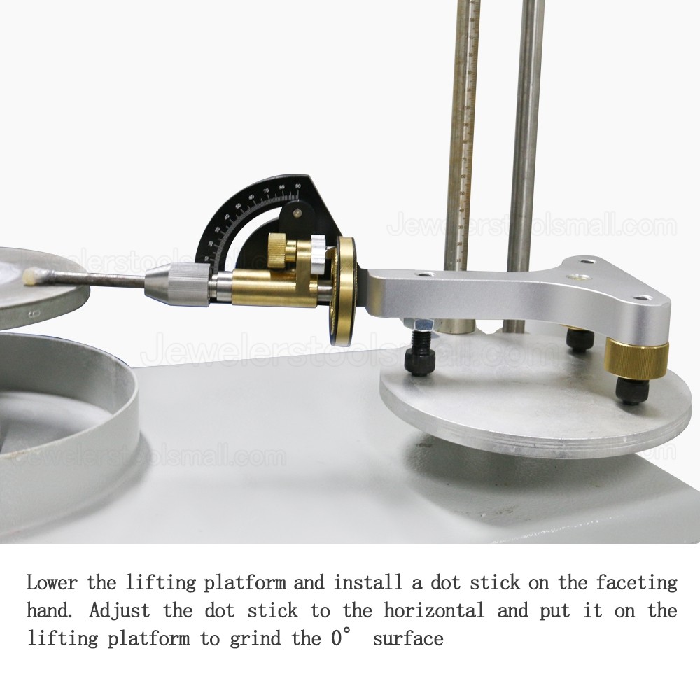 Fable Gem Faceting Machine Jade Grinding Polishing Machine Jewelry  Gemstone Faceting Machine 2800RPM