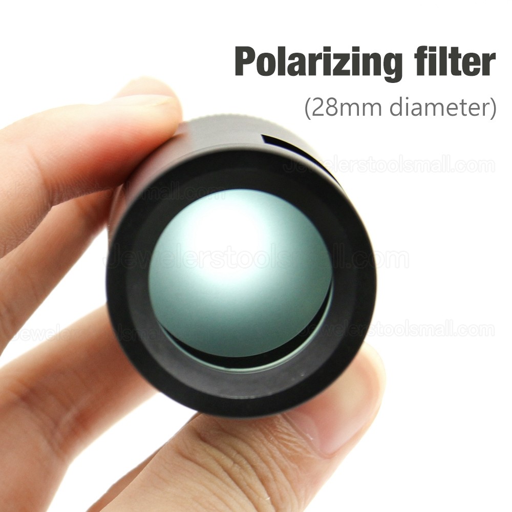 Portable Jewelry/Gem polariscope with White LED Cold Source Jewellery Identification Tool