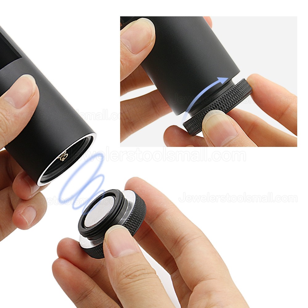 Portable Jewelry/Gem polariscope with White LED Cold Source Jewellery Identification Tool