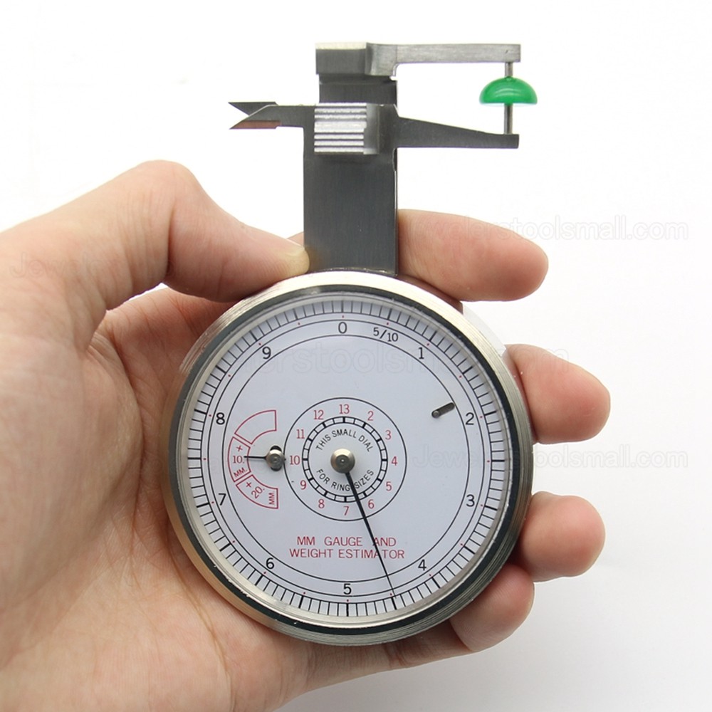 Handheld 0.01mm Scale Division Daily Use Jewelry Inspection Gemological Instrument Gem Gauge