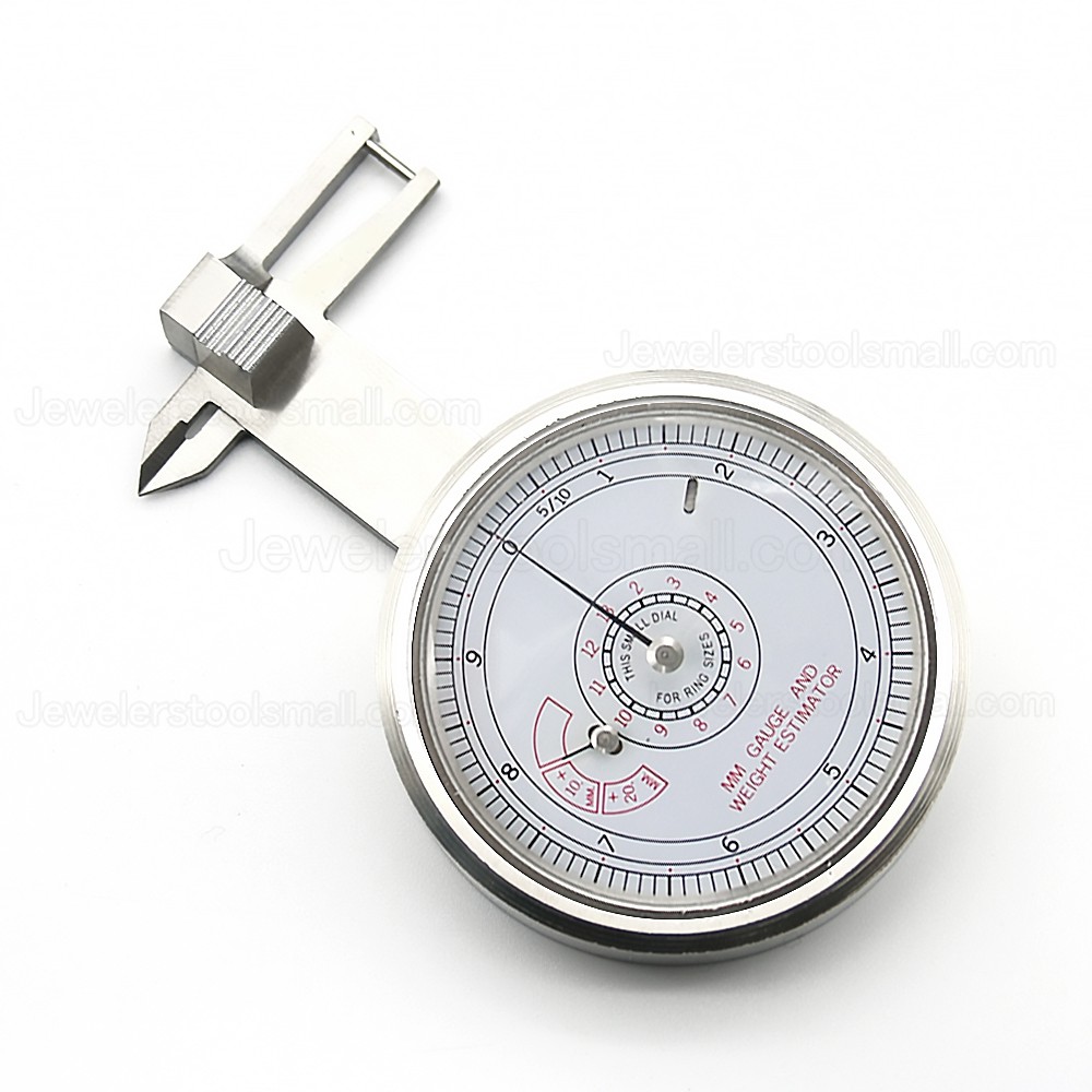 Handheld 0.01mm Scale Division Daily Use Jewelry Inspection Gemological Instrument Gem Gauge