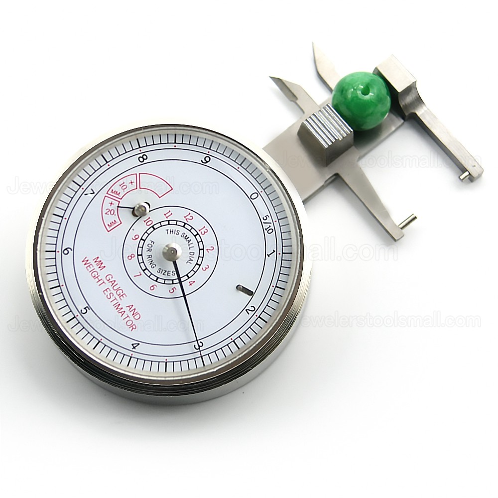 Handheld 0.01mm Scale Division Daily Use Jewelry Inspection Gemological Instrument Gem Gauge