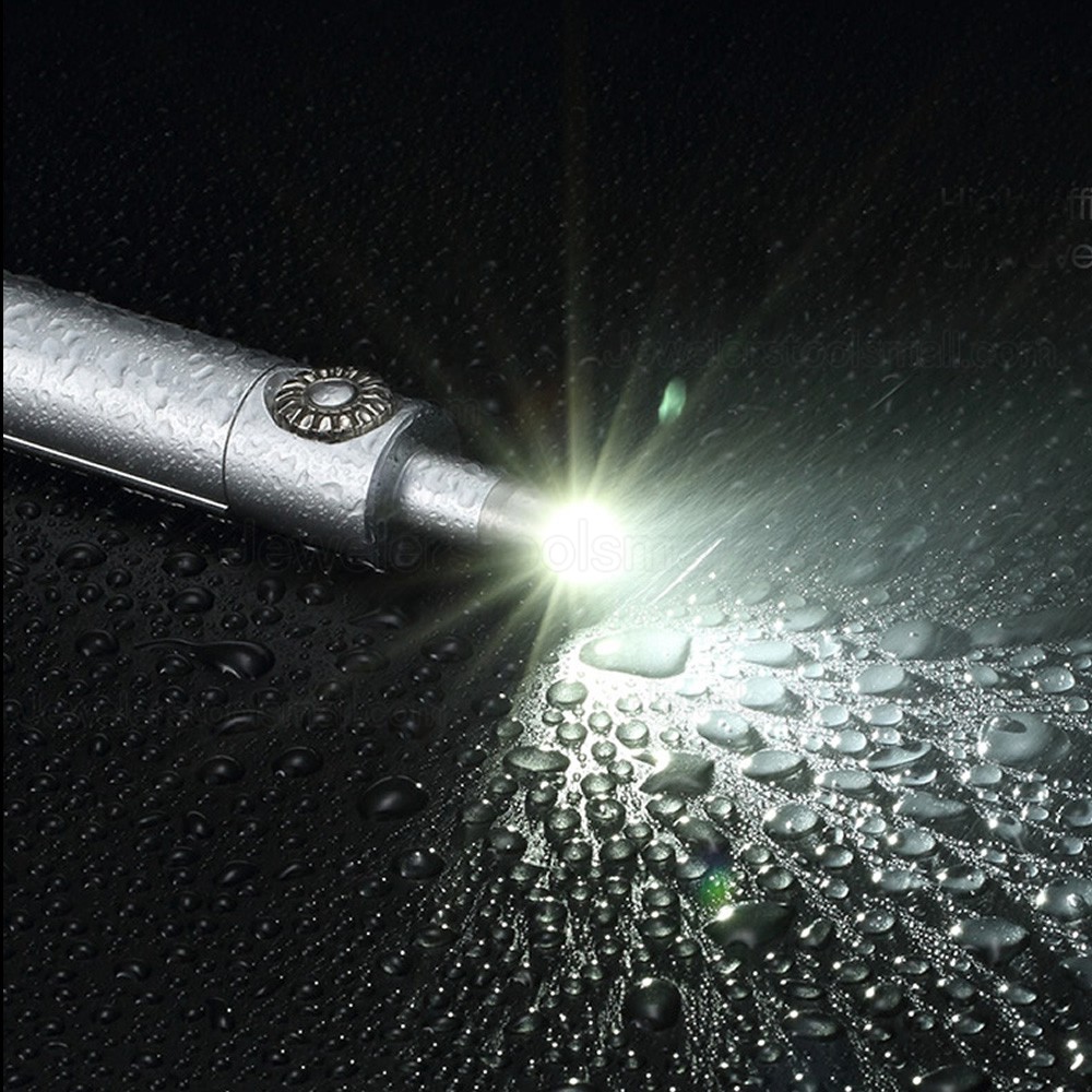 Professional Gemstone Identification Flashlight UV Light 3000mW 365nm Diamond Amber Torch