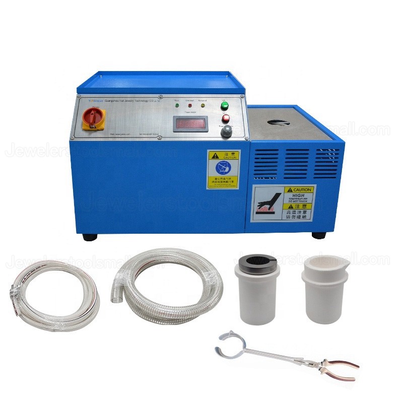 1KG/2KG/3KG Capacity Smelting Furnace to Smelt Platinum & Palladium Specially Jewelry Making Machine