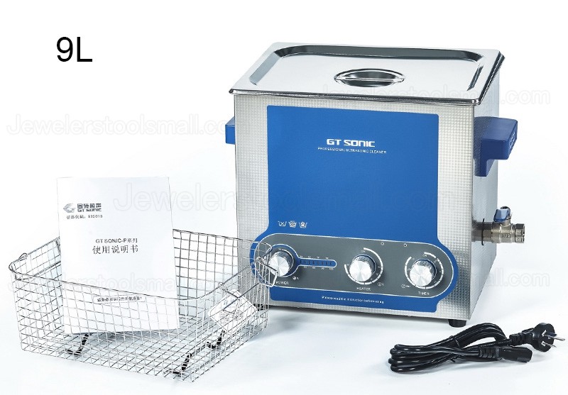 GT SONIC P-Series 2-27L Power Adjustment Ultrasonic Cleaner 100-500W with Heating Function