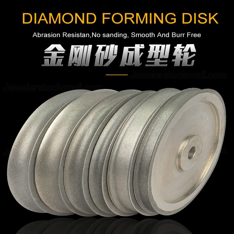 Diamond Grinding Wheel For Making Beads Diamond Forming Disc Round Bucket Rice Flat Beads