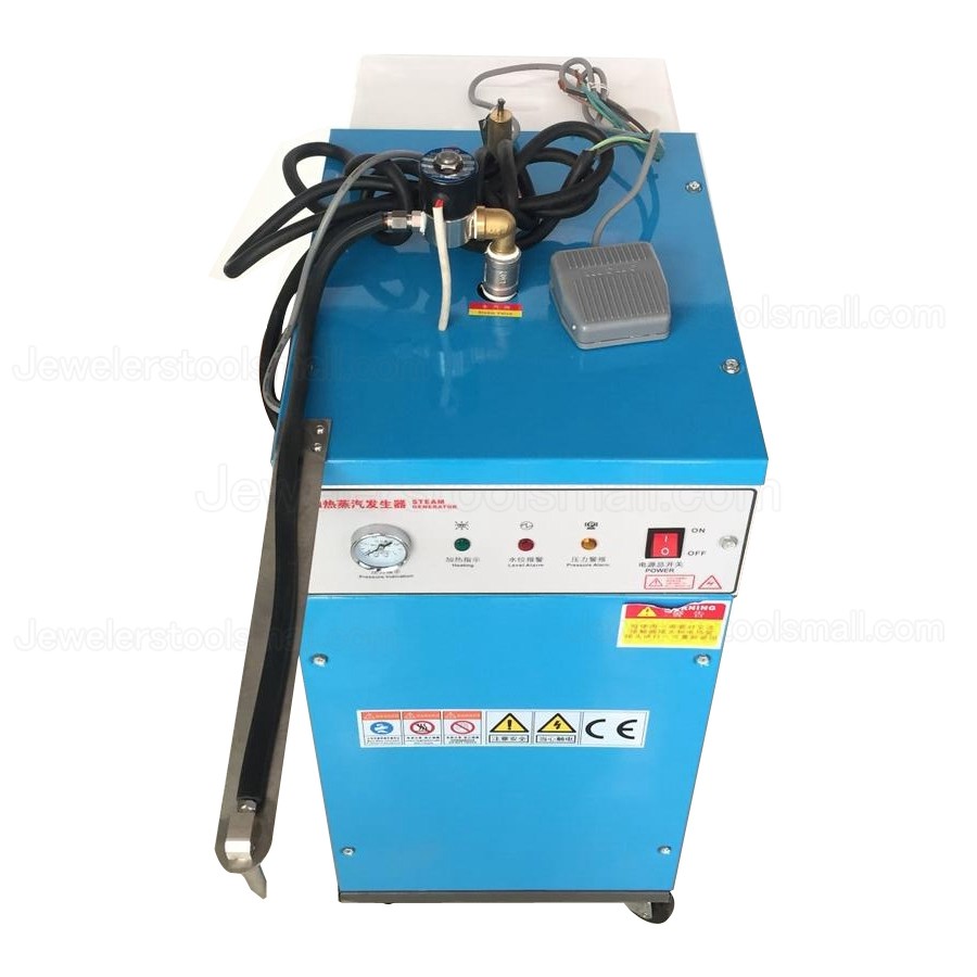 22L Automatic Jewelry Metal Cleaning Washing Gold Silver Steam Cleaner Cleaning Machine 3KW