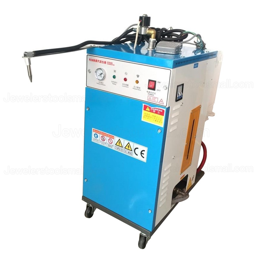 22L Automatic Jewelry Metal Cleaning Washing Gold Silver Steam Cleaner Cleaning Machine 3KW