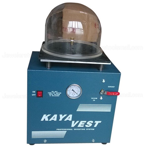 Small Jewelry Vacuum Casting Machine Vacuum Investing & Casting Machine Jewelry Lost Wax Cast Combination