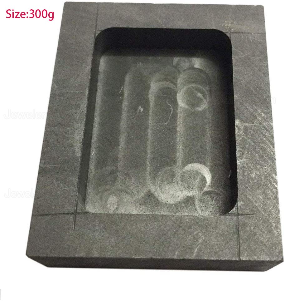 100g-9.5KG Gold Silver Graphite Ingot Mold Mould Crucible for Melting Casting Refining