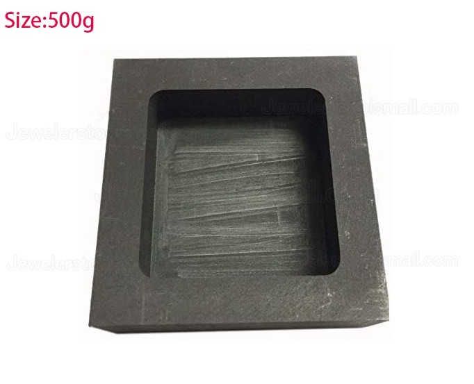 100g-9.5KG Gold Silver Graphite Ingot Mold Mould Crucible for Melting Casting Refining