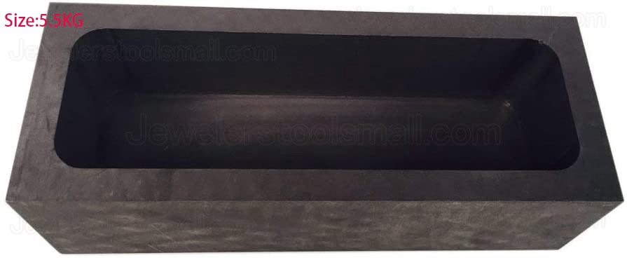 100g-9.5KG Gold Silver Graphite Ingot Mold Mould Crucible for Melting Casting Refining