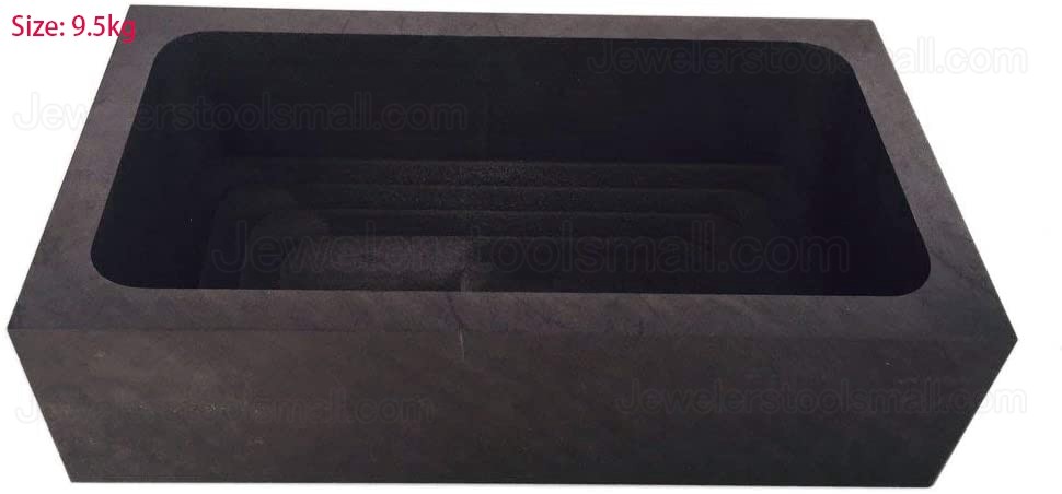 100g-9.5KG Gold Silver Graphite Ingot Mold Mould Crucible for Melting Casting Refining