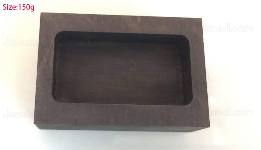 100g-9.5KG Gold Silver Graphite Ingot Mold Mould Crucible for Melting Casting Refining