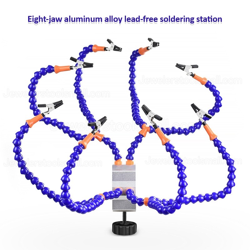 Multi Soldering Station Table Clamp Soldering Iron Holder PCB Fixture Welding Repair Tools Bench Vise ​