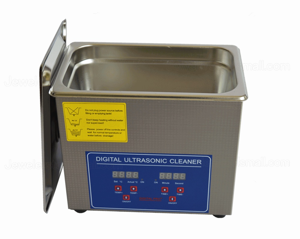 3L Stainless Ultrasonic Cleaner with Cleaning Basket 110V/220V