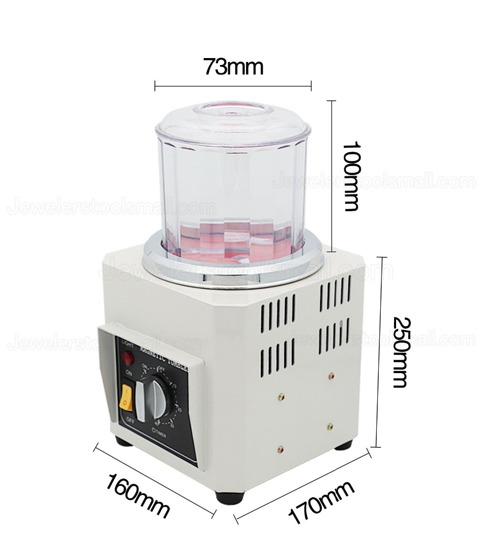 Jewelry Magnetic Polishing Machine Tumbler Jewelry Polisher Finisher Finishing Machine KT-90