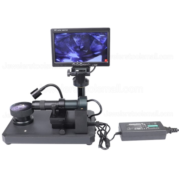 Professional GEM Diamond Inscription Viewer Digital Industry Video Microscope Camera 7