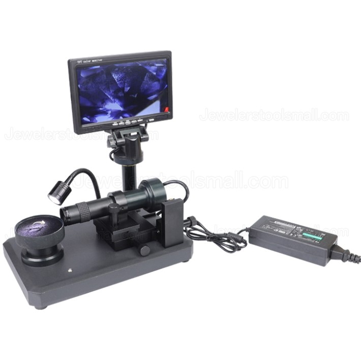Professional GEM Diamond Inscription Viewer Digital Industry Video Microscope Camera 7