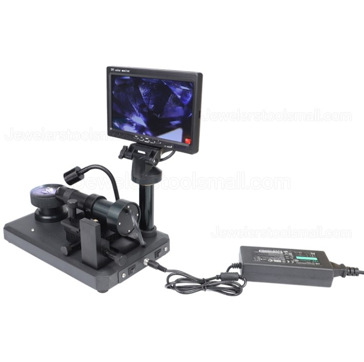 Professional GEM Diamond Inscription Viewer Digital Industry Video Microscope Camera 7