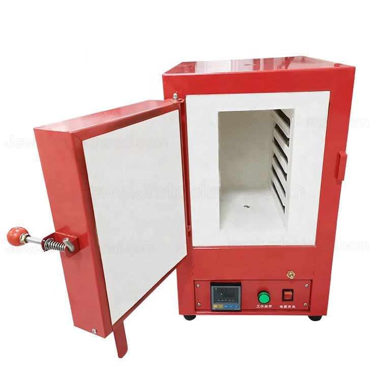 2 Flask Capacity Jewelry Furnace Electric Oven For Casting Jewelry Machines