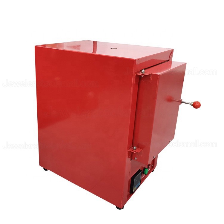 2 Flask Capacity Jewelry Furnace Electric Oven For Casting Jewelry Machines