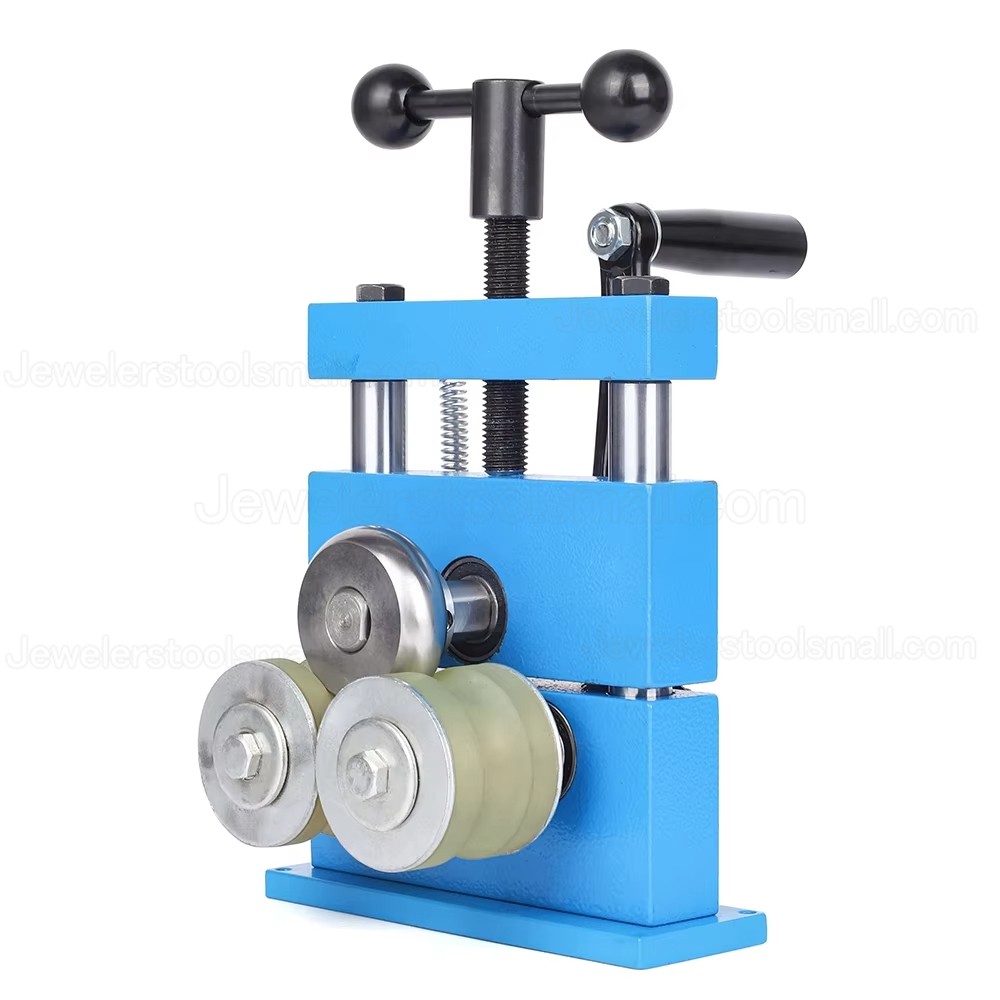 3-Roller Convexity Bracelet Bangle Bending Machine Bracelet Forming ...