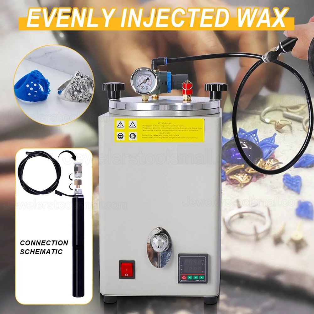350W Manual Digital Control Jewelry Wax Injection Machine ...