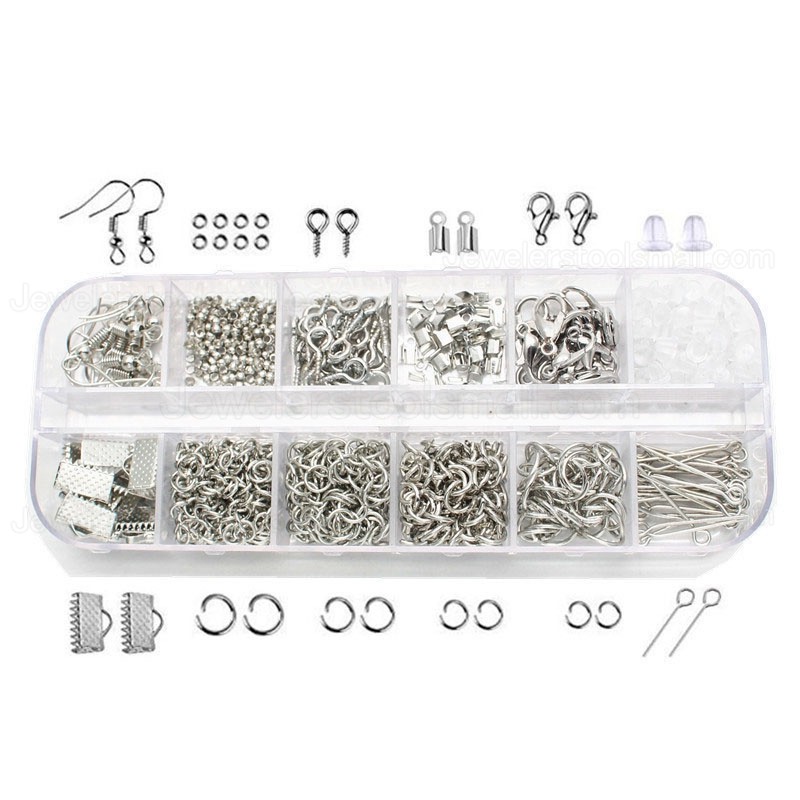 Jewelry Wires and Jewelry Findings Starter Jewelry Beading Making and Repair Tools Kit