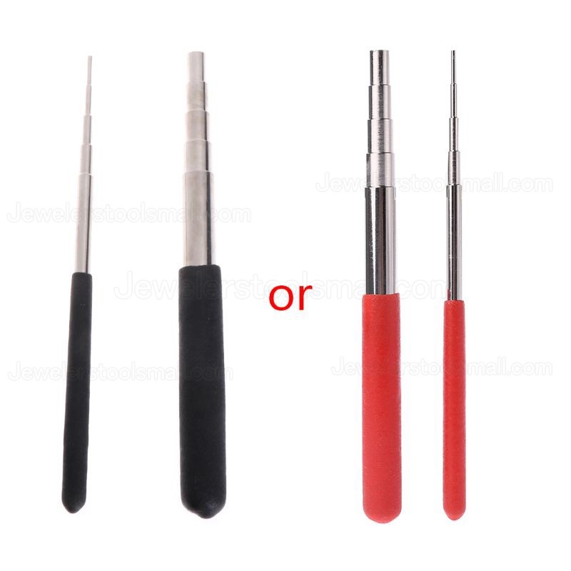 Jewelry Mandrel Stick Stainless Steel Measuring Size Wrapping Wire Making Tools
